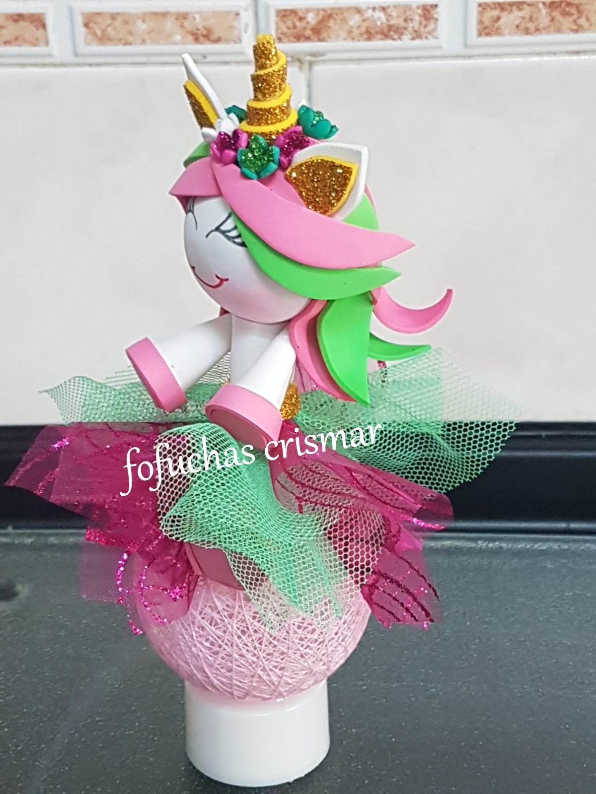Fofuchas unicornio top
